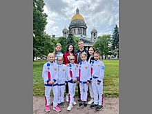 Волгоградцы приняли участие в турнире «Белые ночи» по синхронному плаванию
