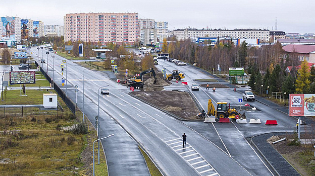 Дмитрий Жаромских отчитался о дорожном ремонте в Надыме