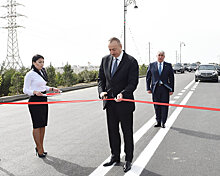 Президент и первая леди участвовали в открытии нового моста и дороги