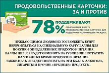 СМИ: продуктовые карточки в России введут не ранее 2021 года