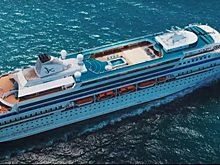 Круизный лайнер из Сочи налетел на пристань в Турции