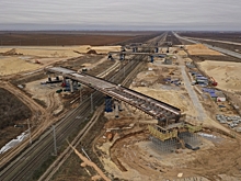 Второй этап строительства обхода Волгограда завершен на 60%