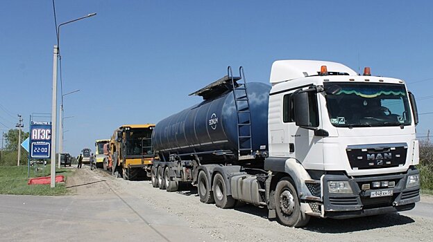 Начался ремонт участка дороги Городище - Никольск