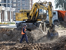 В Волгограде экскаватор повредил газовую трубу рядом с пятиэтажкой