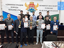 Шахматисты из Дагестана стали чемпионами СКФО среди мужских команд