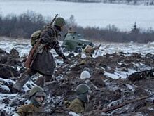 Возвращение на «Марс». Военные реконструкторы разыграли бой Второй мировой