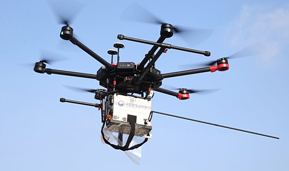 Южная Корея берет дроны на госслужбу