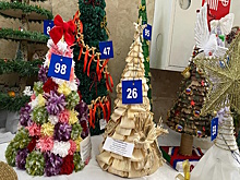 Свыше 500 работ представили участники на городской конкурс «Арт-елка» в Майкопе