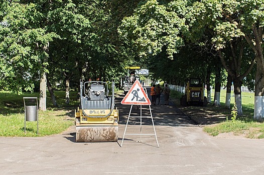 Благоустройство на улице Берзарина завершат в конце августа