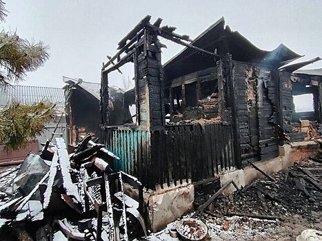 Двое детей погибли при пожаре в частном доме под Волгоградом