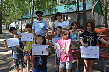 В Самарской области транспортные полицейские и общественники провели профилактическое мероприятие для детей