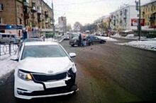 В Самаре на ул. Гагарина в ДТП «Гранты» и Kia Rio пострадал молодой человек