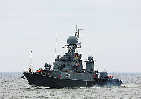 Фрегат Балтийского флота "Ярослав Мудрый" завершил плановый ремонт