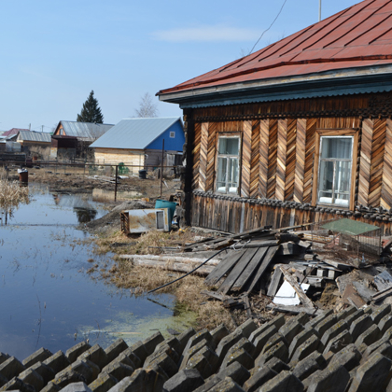 Под землю уходят дома в городе Обь - Рамблер/новости