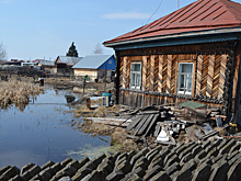 Под землю уходят дома в городе Обь