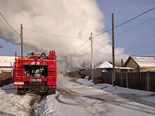 Названа возможная причина смертельного пожара под Иркутском