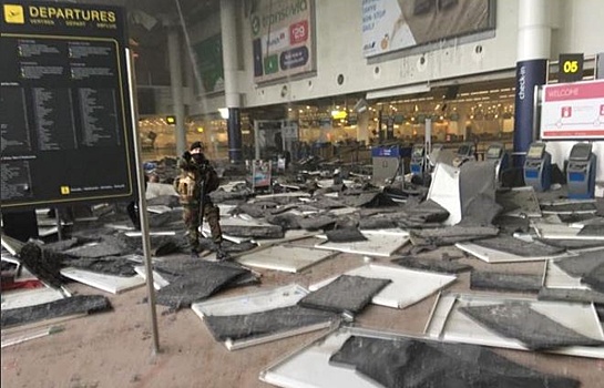 Увеличилось число погибших в результате взрывов в аэропорту Брюсселя