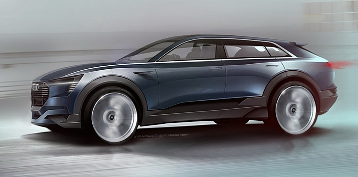 Audi представит новый концепт e-tron quattro