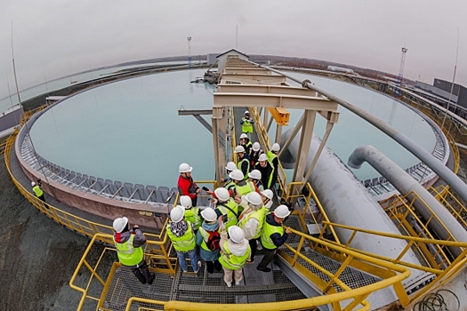 Башкирским журналистам показали современное горно-металлургическое производство в Челябинске