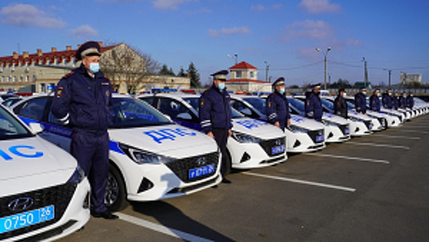 Ставропольская Госавтоинспекция получила 116 новых патрульных автомобилей