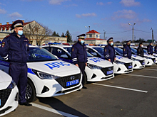 Ставропольская Госавтоинспекция получила 116 новых патрульных автомобилей