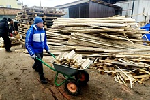 Осужденные благоустроили территорию приюта для животных в Великих Луках