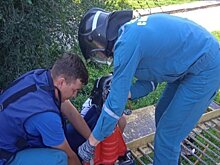 В Ульяновске девятилетний мальчик застрял между прутьями эстакады