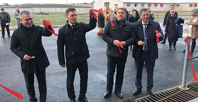 Во Владимирской области открыли коровник за 200 млн рублей