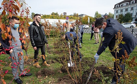 В центре Казани появилась "Аллея туризма"