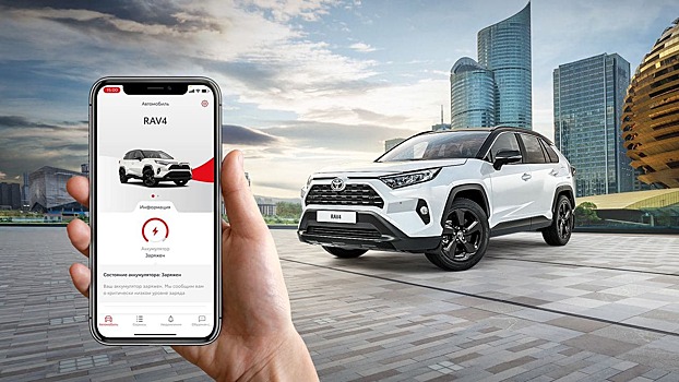 Стартовали продажи RAV4 Style с функциями Toyota Connected Services