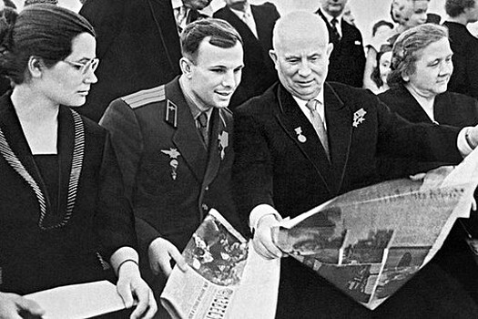 ВЦИОМ: абсолютным героем СССР для россиян стал Гагарин