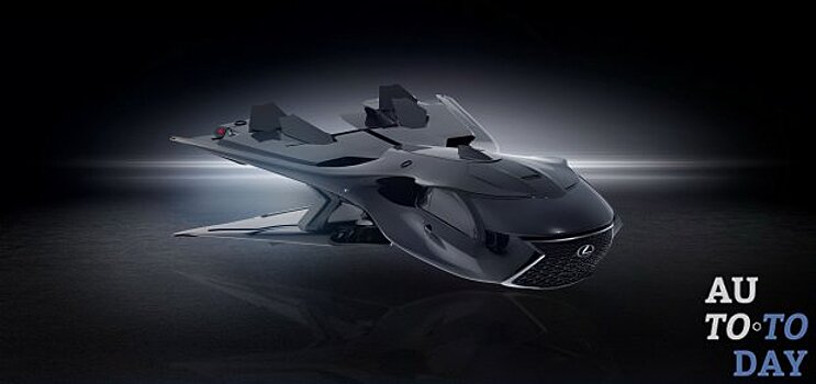 Роскошный Lexus QZ 618 Galactic Enforcer Jet из фильма Люди в чёрном: Интернэшнл