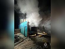 Грузовик сгорел на трассе в Оловяннинском округе