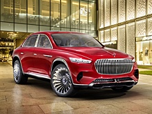 Кроссовер Mercedes-Maybach: четыре электромотора, голосовое управление и «золотые» кресла
