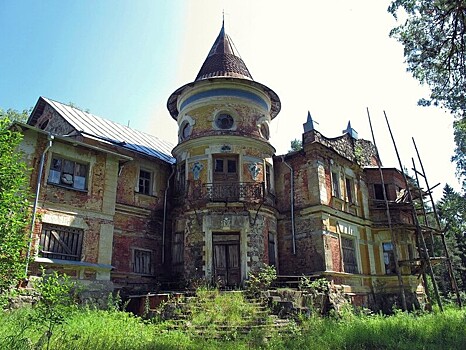 Замок в Заключье Тверской области попал в десятку самых интересных заброшенных усадеб России
