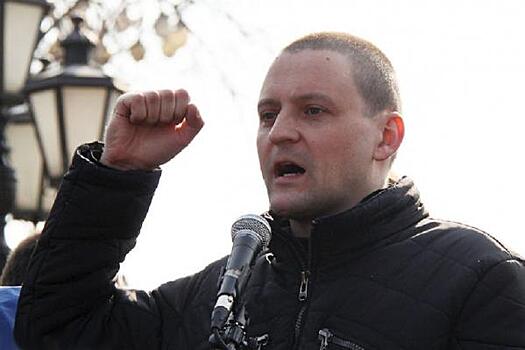 Удальцова арестовали за организацию несогласованного митинга в Москве