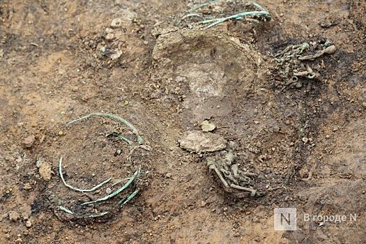 14 древних захоронений обнаружили археологи под Вачей
