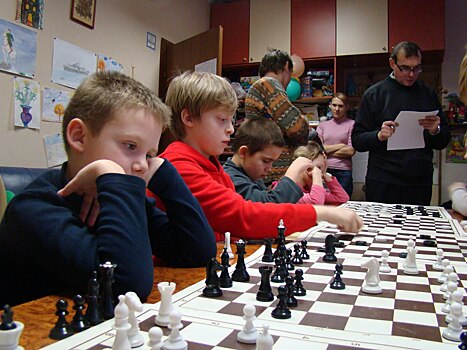 В районе Аэропорт провели турнир для юных шахматистов