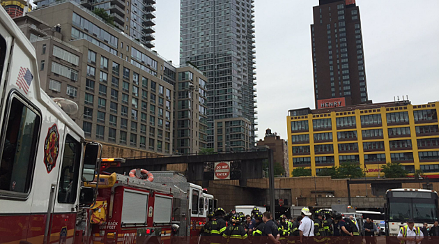 Более 30 человек ранены после ДТП в Нью‐Йоркском тоннеле