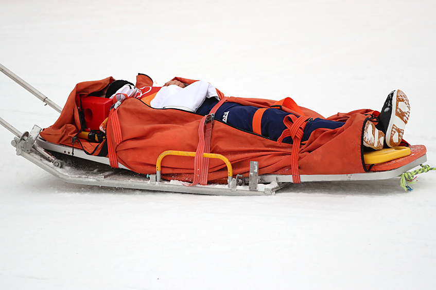 Японский сноубордист Юто Тоцука