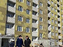 За неделю до сдачи дом для переселенцев в Заре готов на 85%