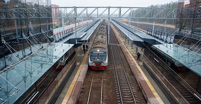Собянин открыл две станции в Подмосковье на будущем направлении МЦД-4