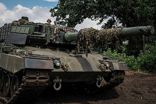 ВСУ бросили немецкие танки на прорыв в Курской области