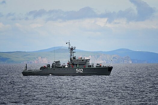 Тральщики Балтийского флота обеспечили безопасность подводной лодки