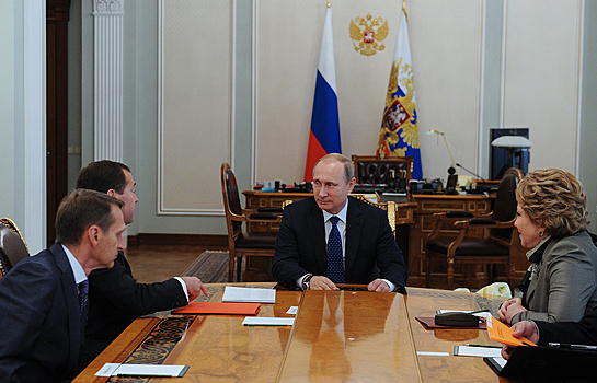 Путин обсудил с Совбезом усиление ответственности за допинг