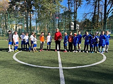 Спортсмены из Вороновского достойно провели игры турнира по мини-футболу