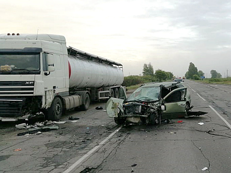 На трассе в Ульяновской области три человека погибли в ДТП