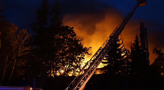 Дело о поджоге возбудили после пожара в Sport Palace