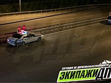 В пригороде Владивостока произошло ДТП с участием автомобиля ДПС