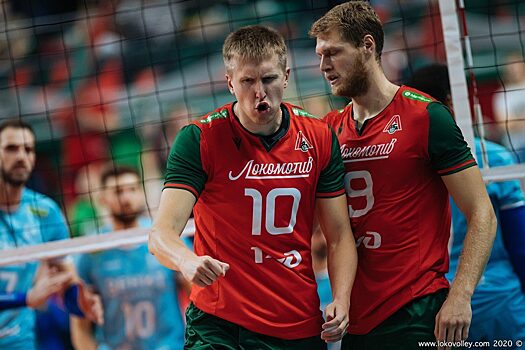 Волейболисты новосибирского «Локомотива» набрали 43 очка за партию